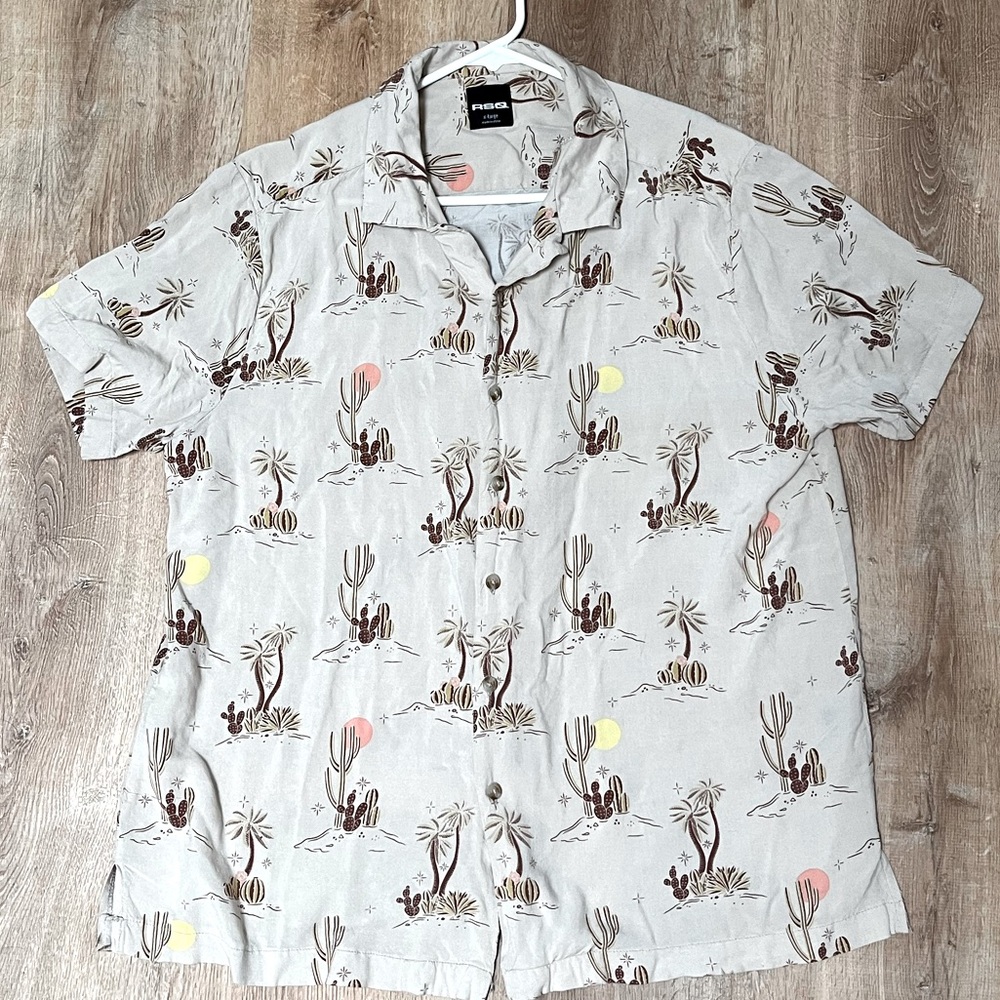 RSQ Button Down T shirt